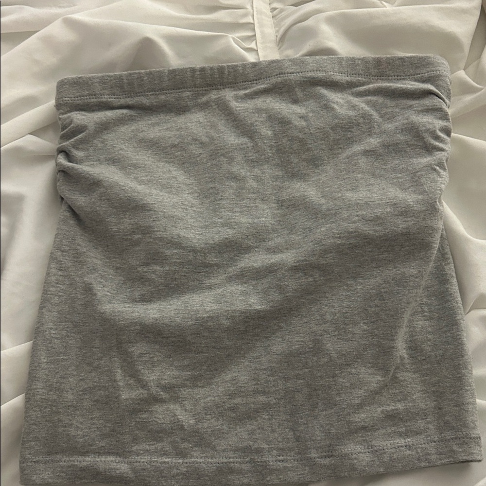 Urban Outfitters Gray Tube Top